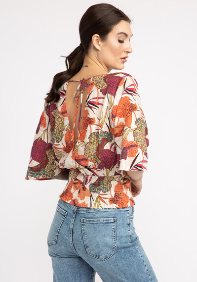 winona double v-neck blouse Image 2