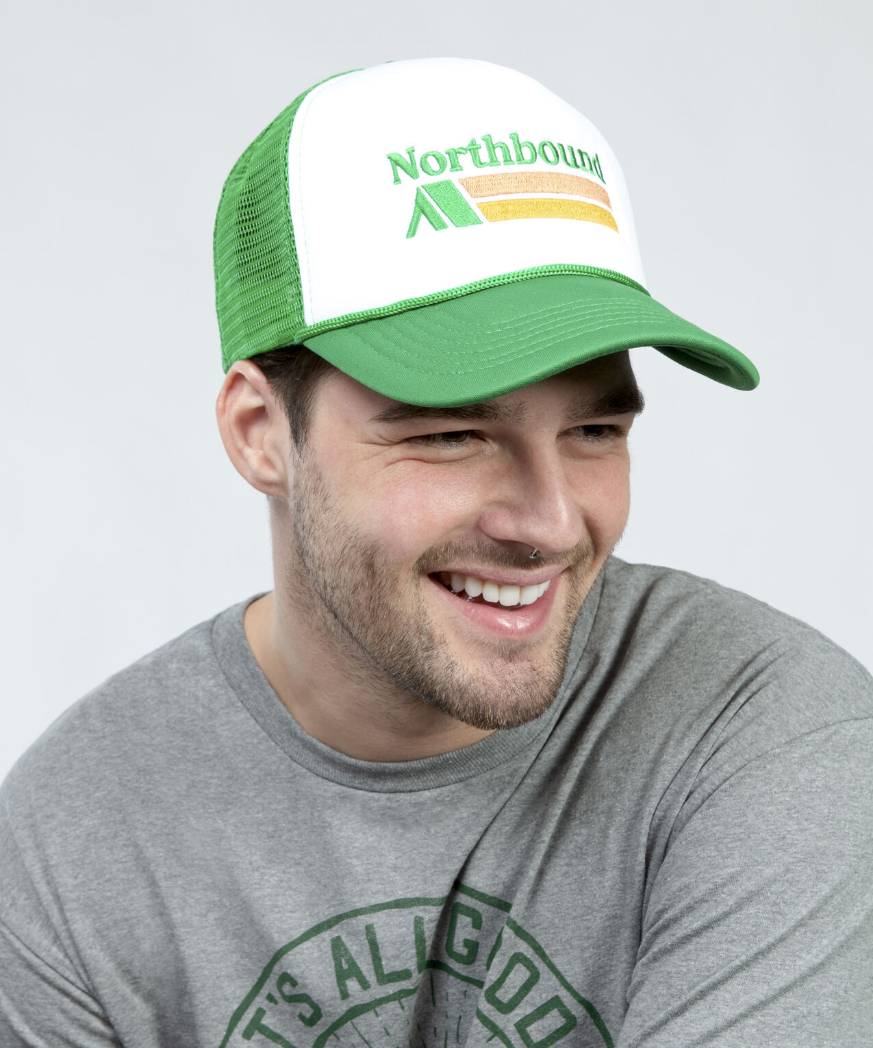 Camping trucker hat discount