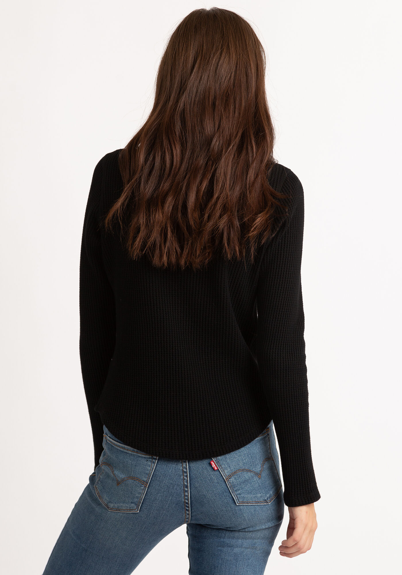 ariana waffle henley Image 3