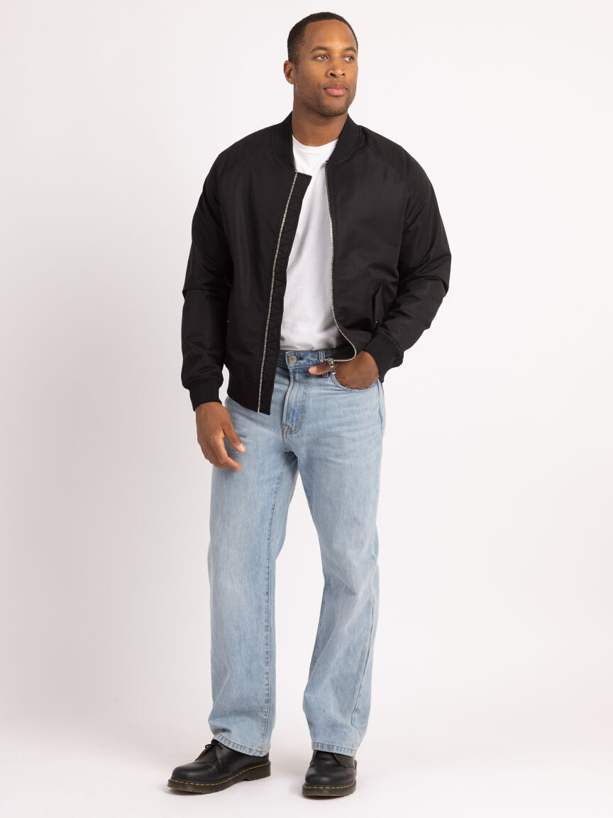 black maverick bomber jacket Image 2