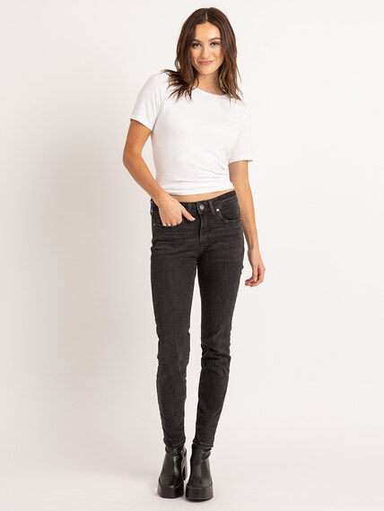 suki mid rise skinny jeans Image 1