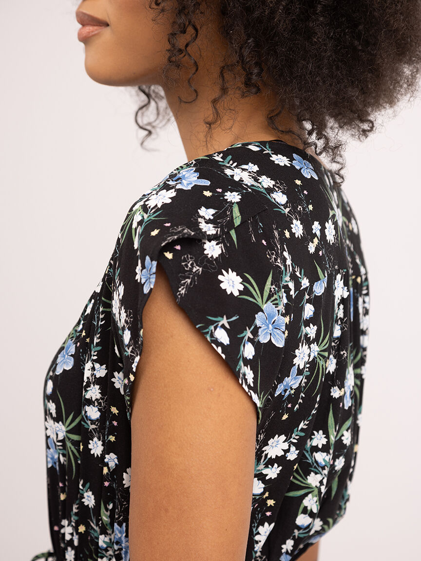 maren v neck mini dress Image 5