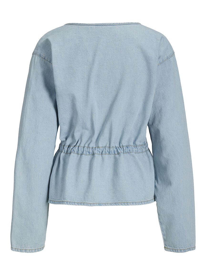 kenndy string denim shirt