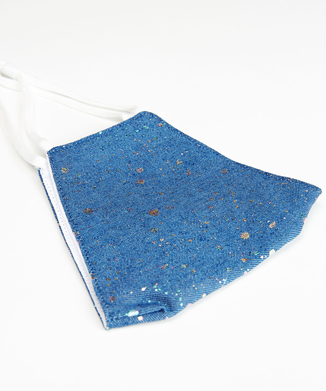 denim face mask  Image 2