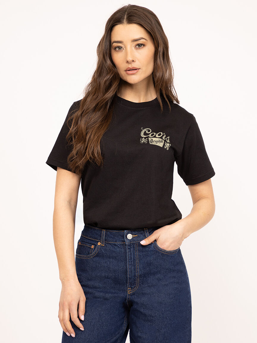 unisex coors graphic tee