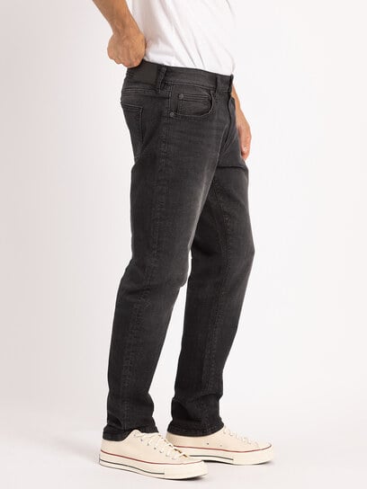 damon athletic straight washed black damon athletic straight washed black