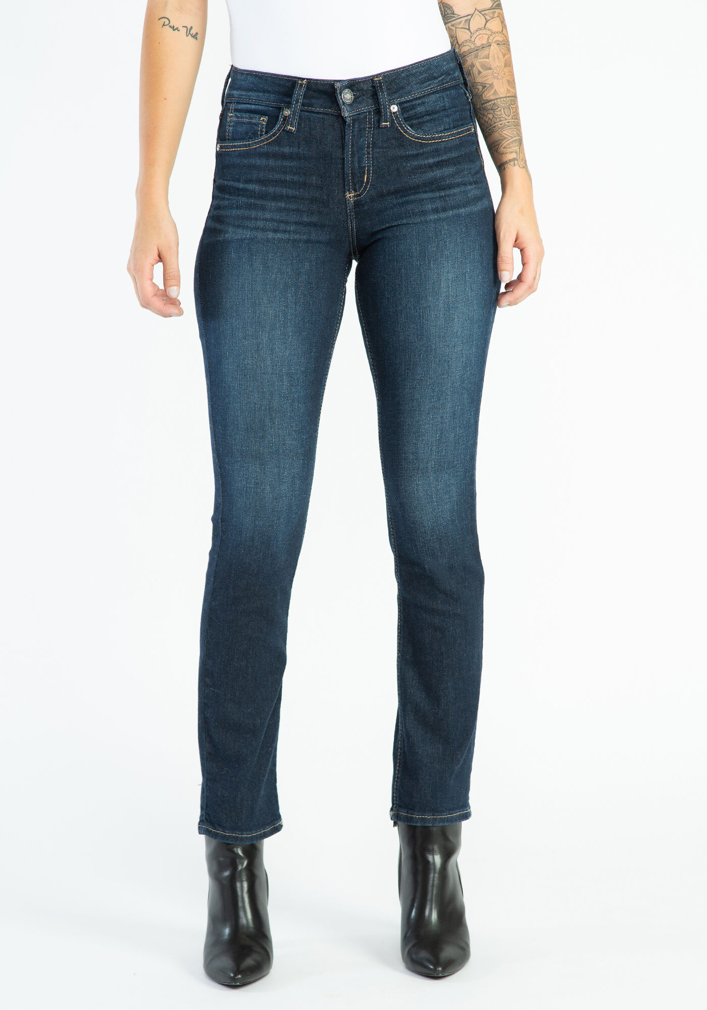 Guess power curvy cheap mid jeans black