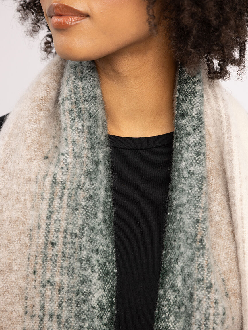 stripe scarf Image 5