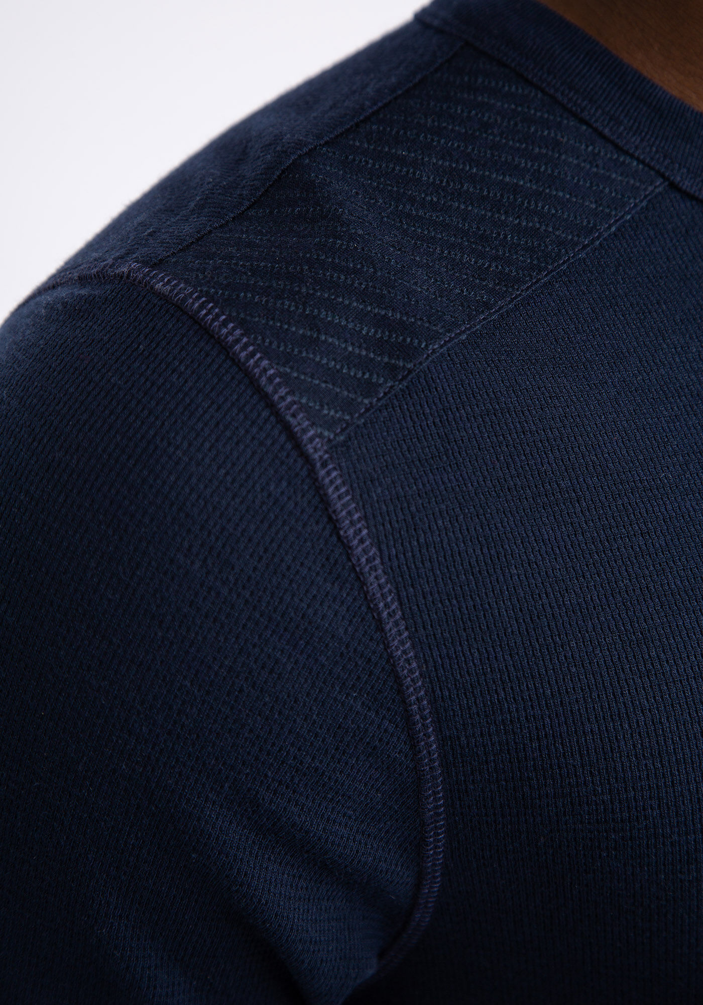 wyatt waffle henley t-shirt Image 6