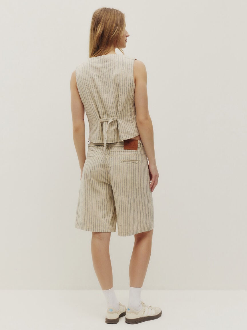 hudson belted shorts