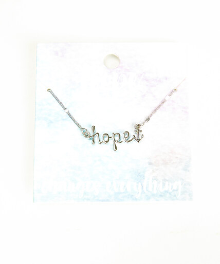hope changes everything necklace Image 1