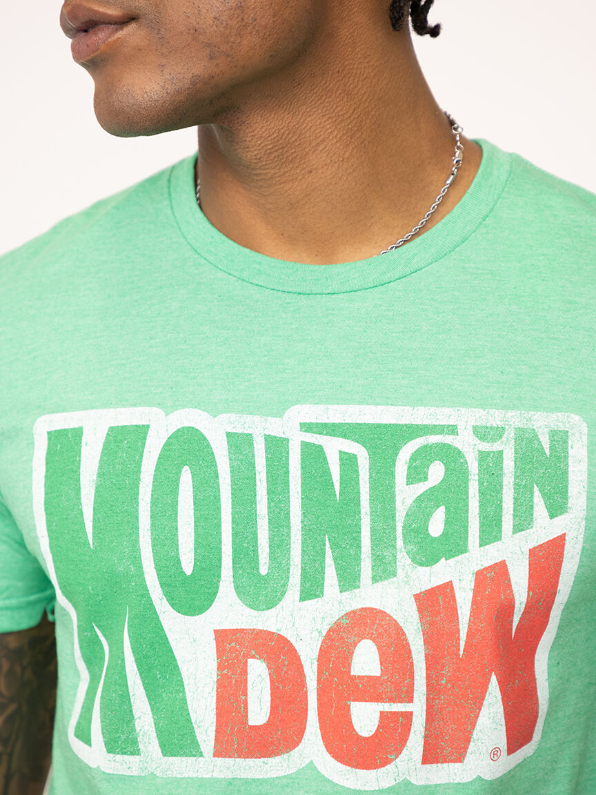 unisex mountain dew graphic tee