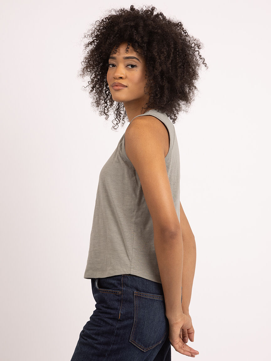 mildred crew neck tank