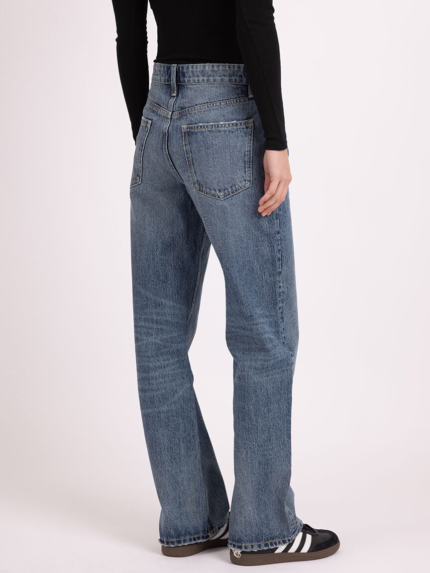 high rise loose jean medium authentic
