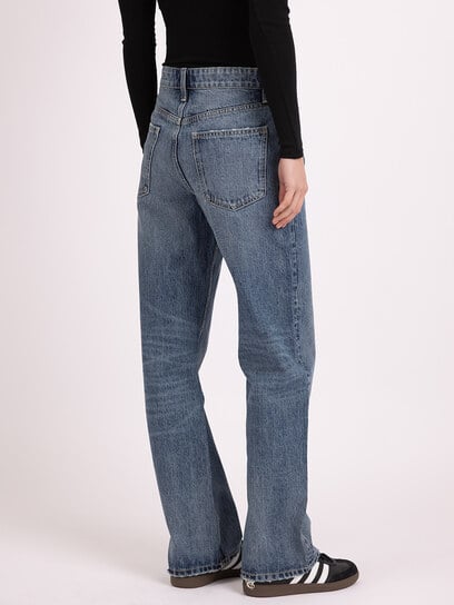 high rise loose jean medium authentic high rise loose jean medium authentic