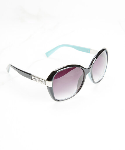 women's round frame sunglasses Image 1