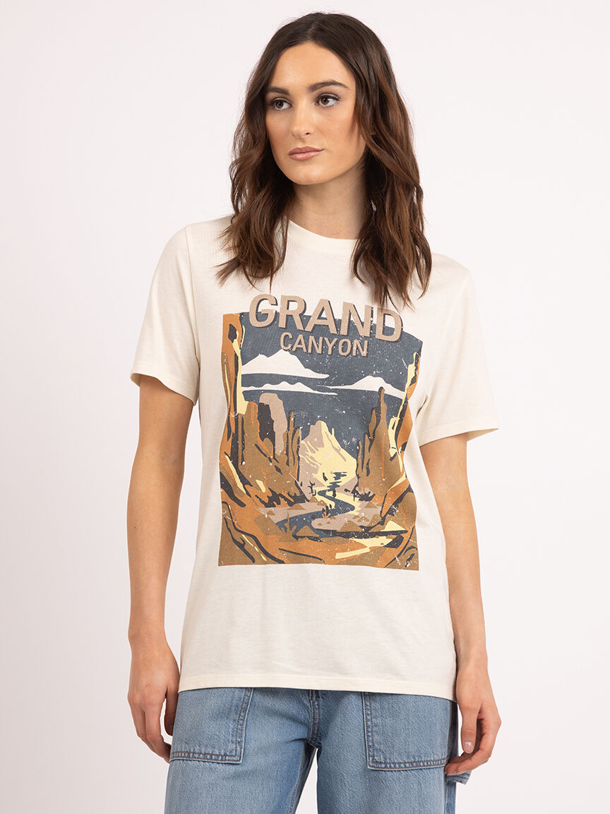 grand canyon crew neck graphic t-shirt Image 5