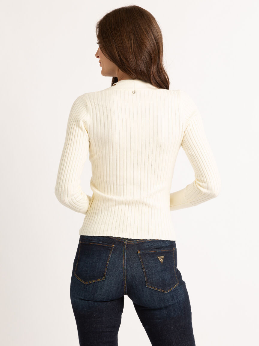 Aline v-neck cut out shirt Image 5