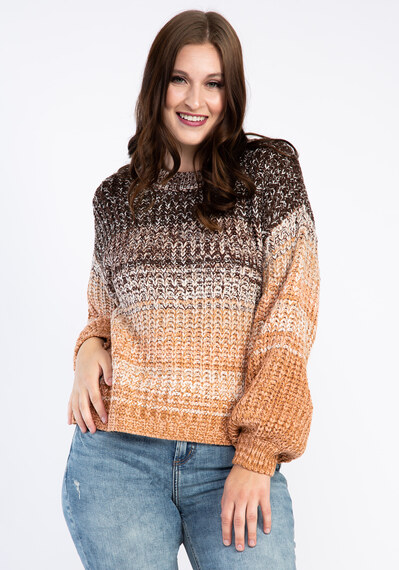 ombre popover sweater Image 1