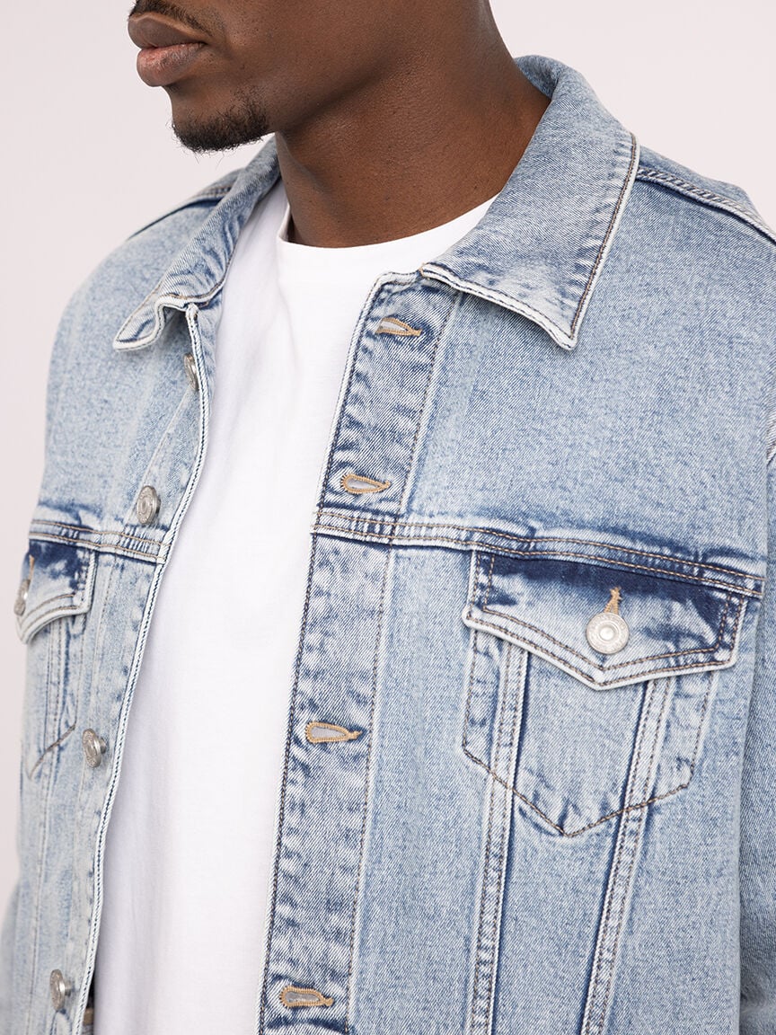 luke denim jacket light authentic Image 4
