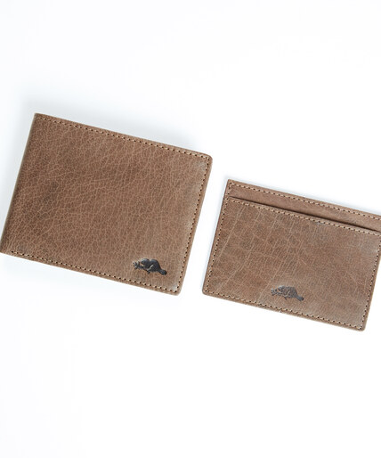 men's leather wallet and cardholder Image 2