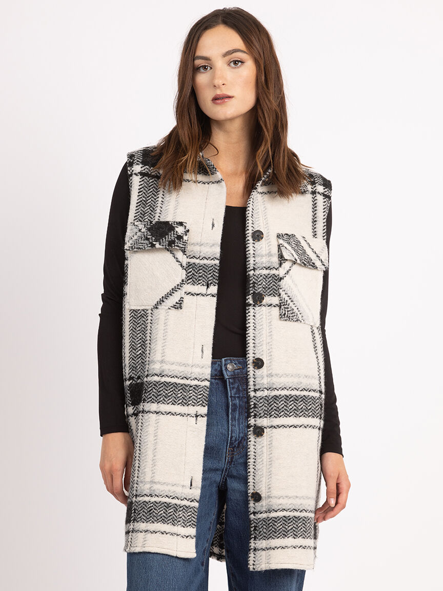 semira long vest Image 1