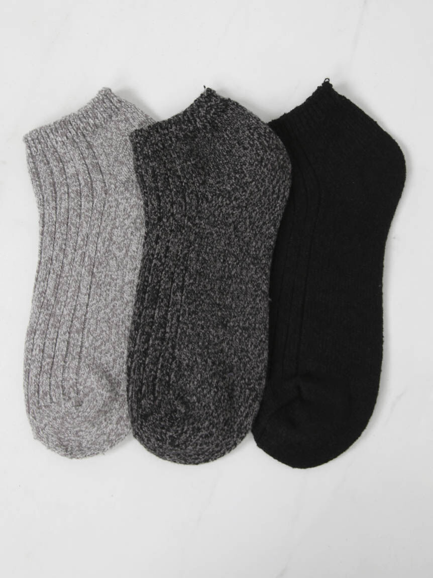 3 pack luxury ankle socks Image 2