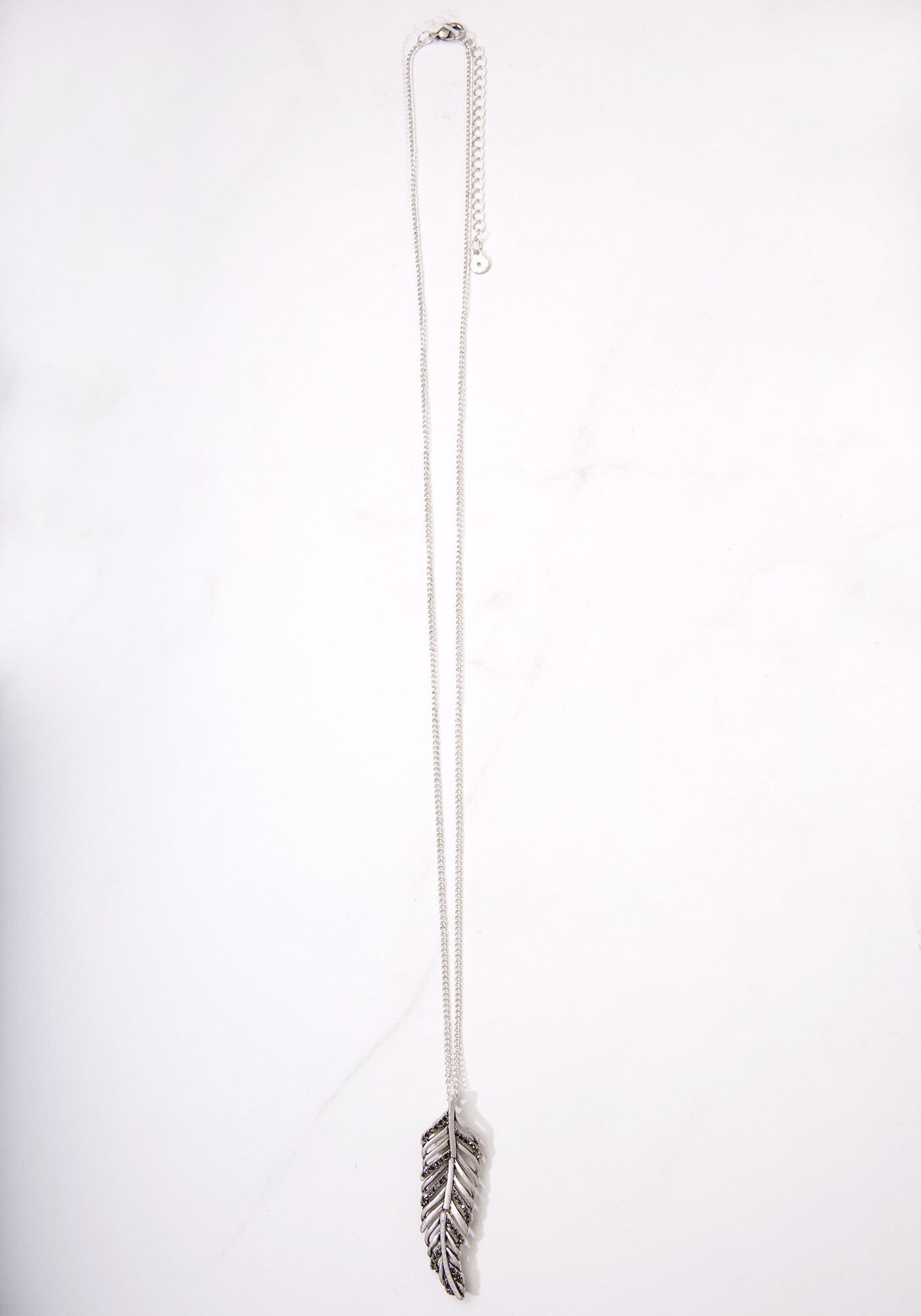 【MANON JEWELRY】 feather pendant necklace Feather Pendant Big | manon jewelry