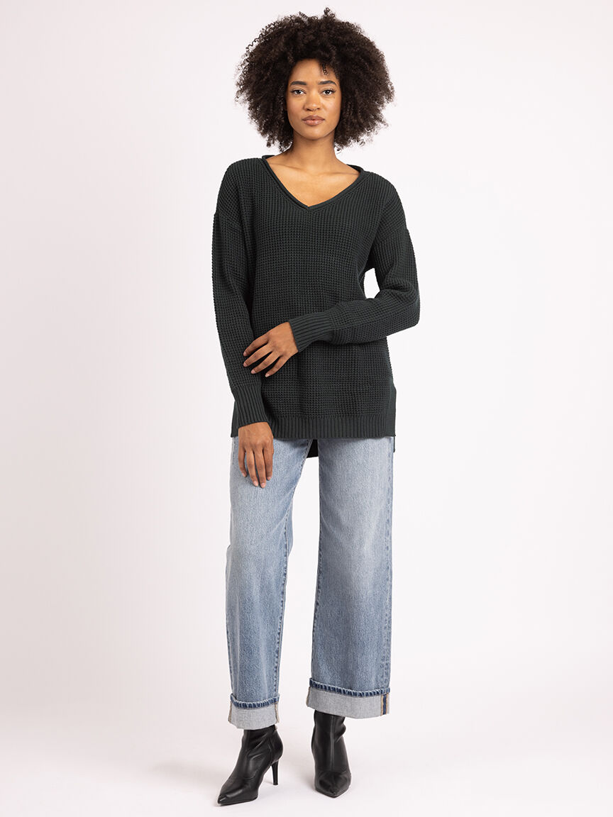 nevis v neck sweater Image 2