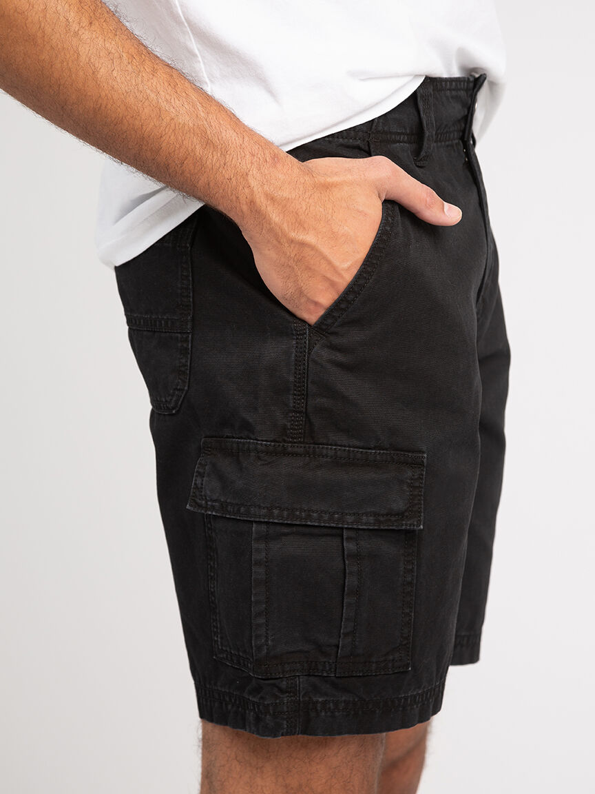 tom canvas cargo short &ndash; 9&rdquo; inseam Image 6