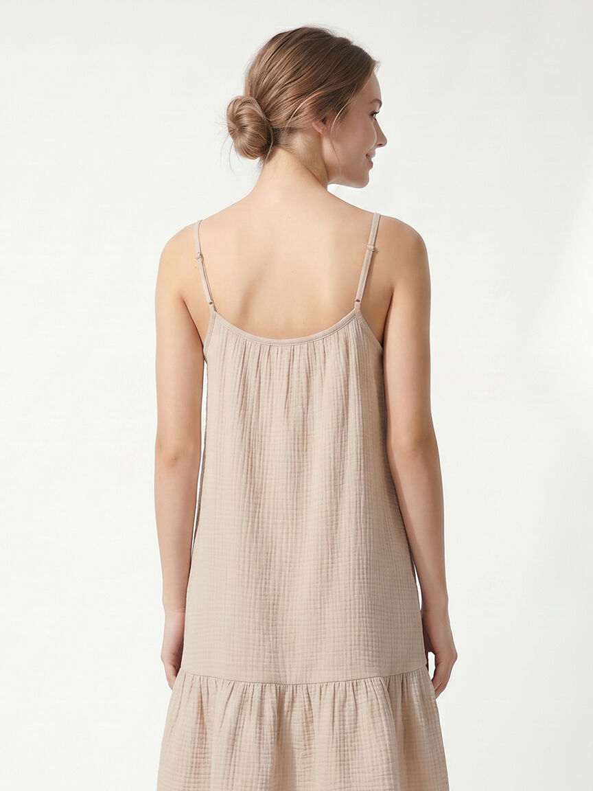 short gauze dress