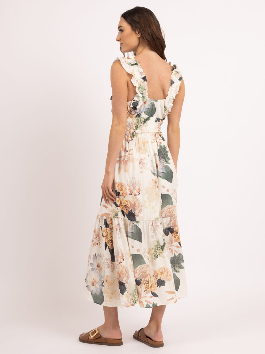 gretchen square neck maxi dress Image 2
