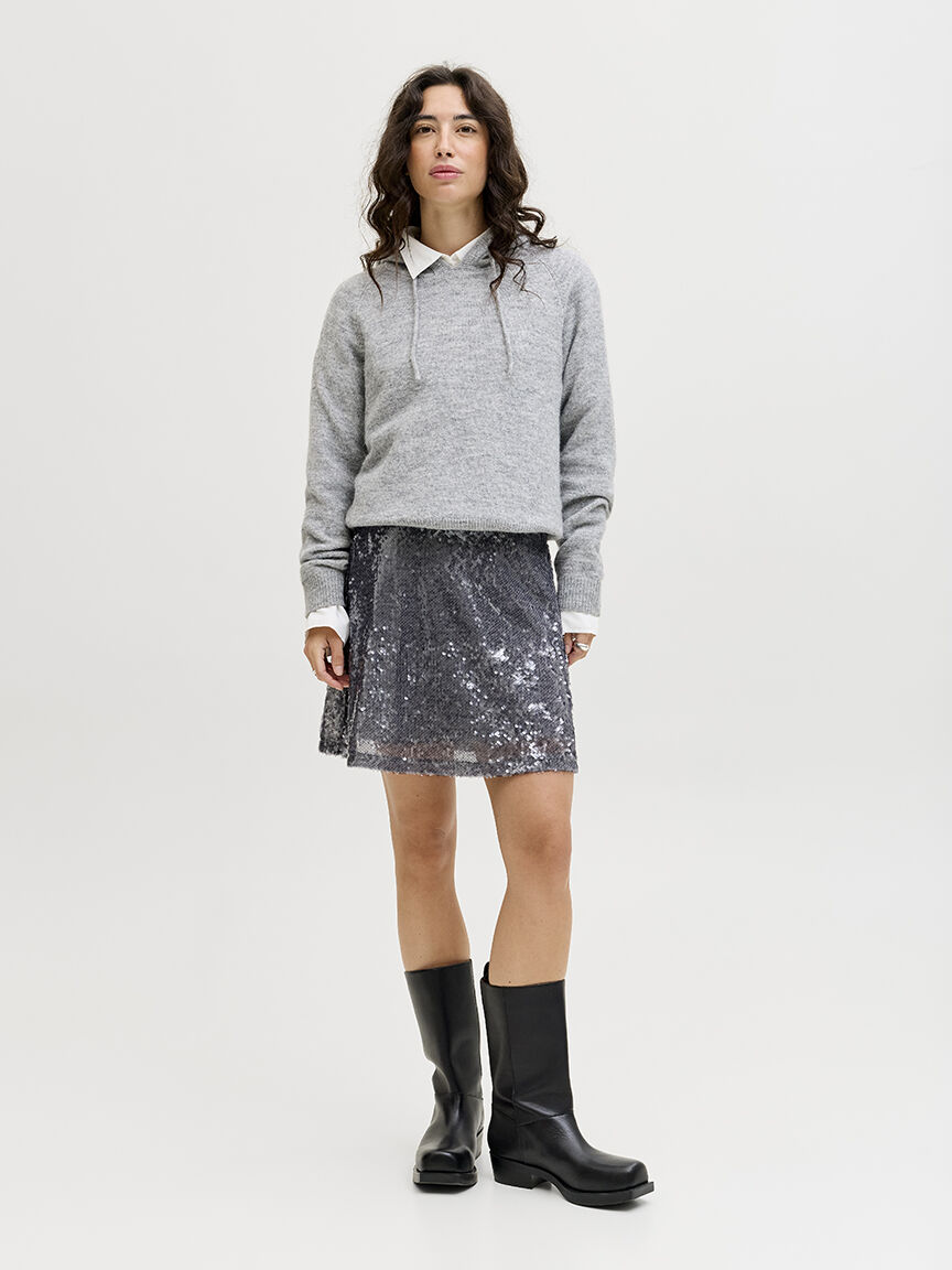 tara sequin mini skirt Image 3