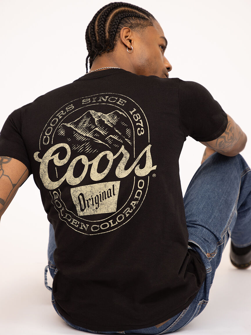 unisex coors graphic tee