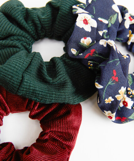 3 pack assorted scrunchies Image 3