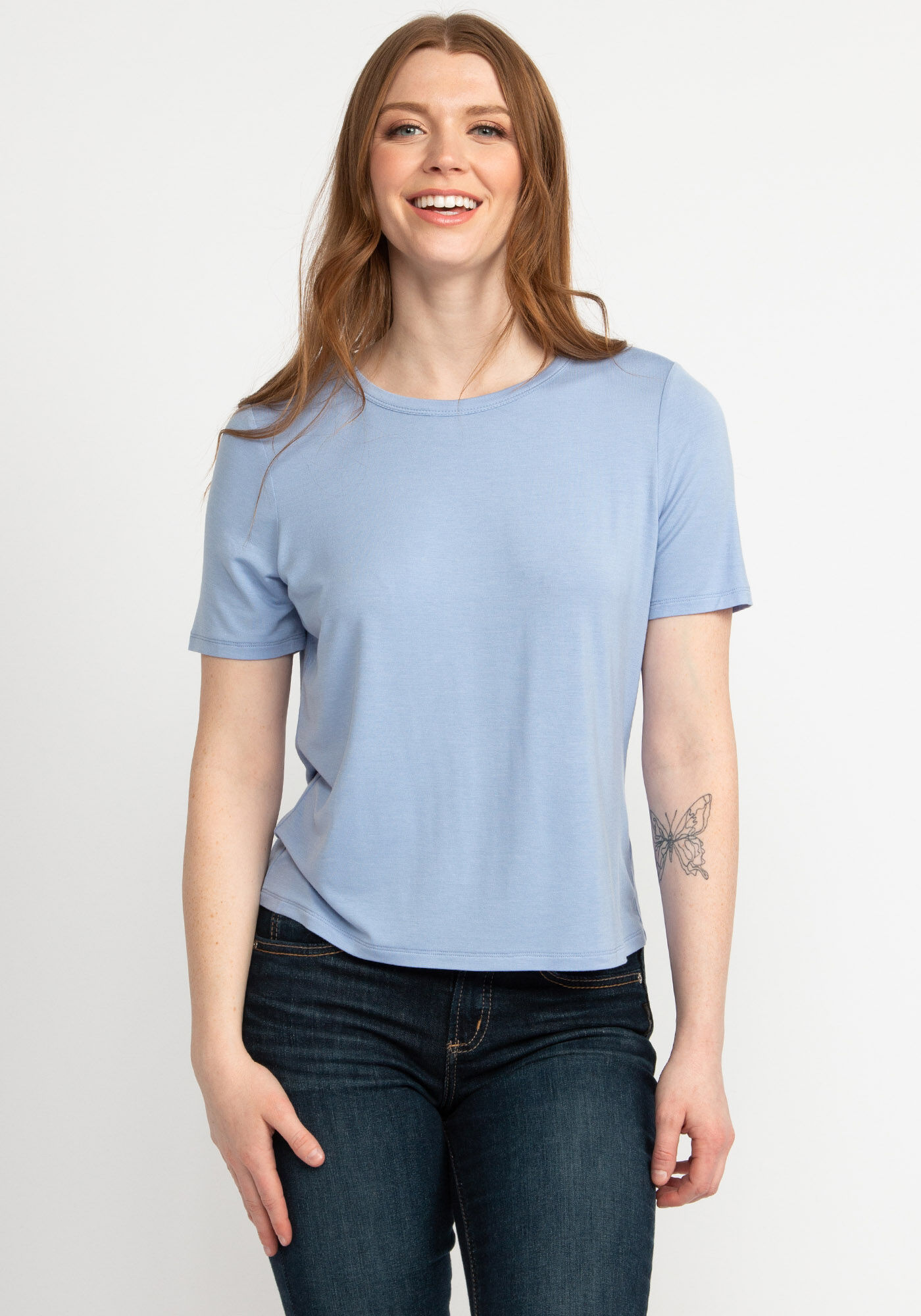 sereena crew neck short sleeve t-shirt Image 1