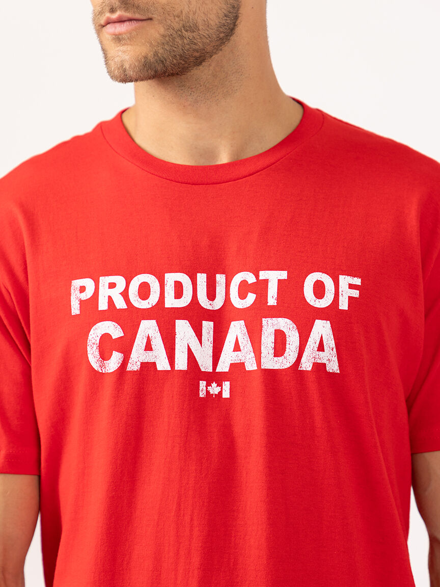 unisex product of Canada graphic tee