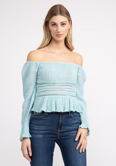 cassi off shoulder top  cassi off shoulder top