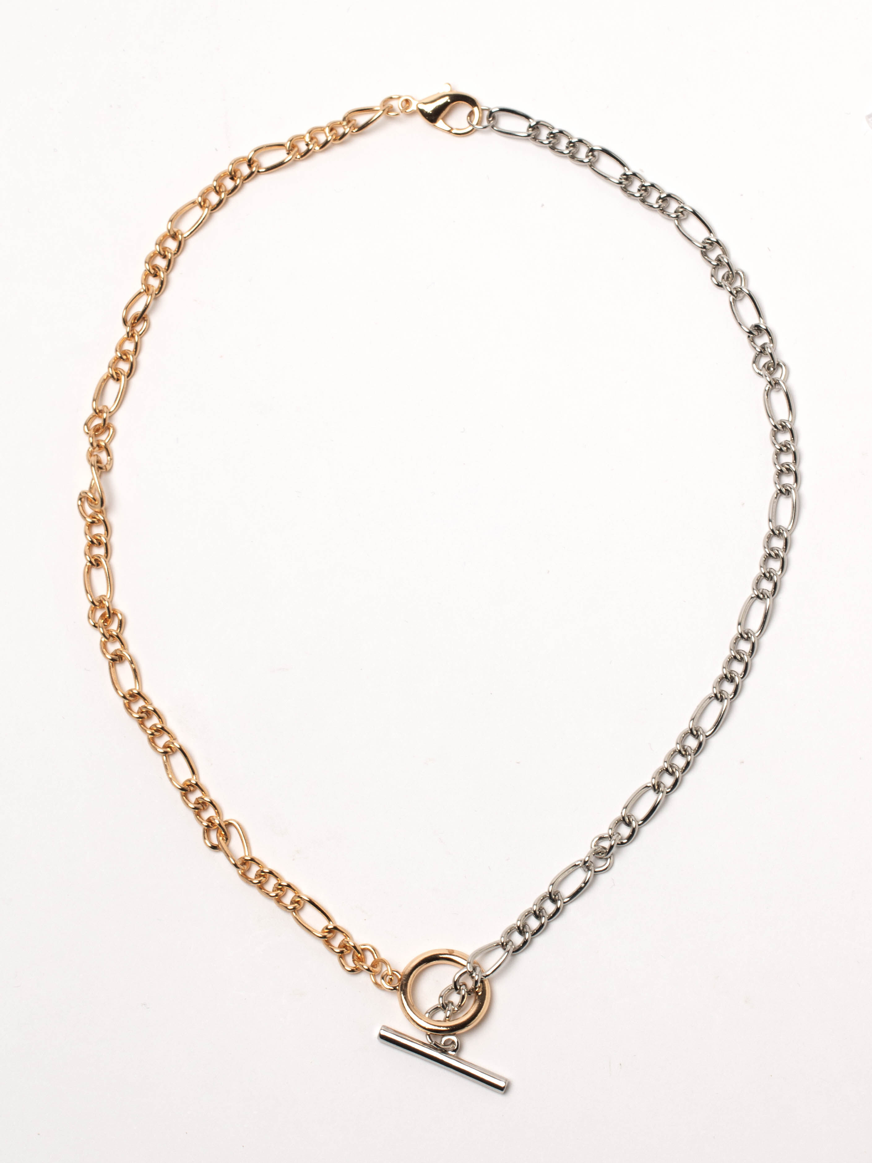 two tone toggle necklace Image 2