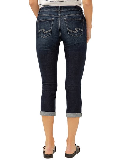 Elyse Mid Rise Luxe Stretch Capri Elyse Mid Rise Luxe Stretch Capri