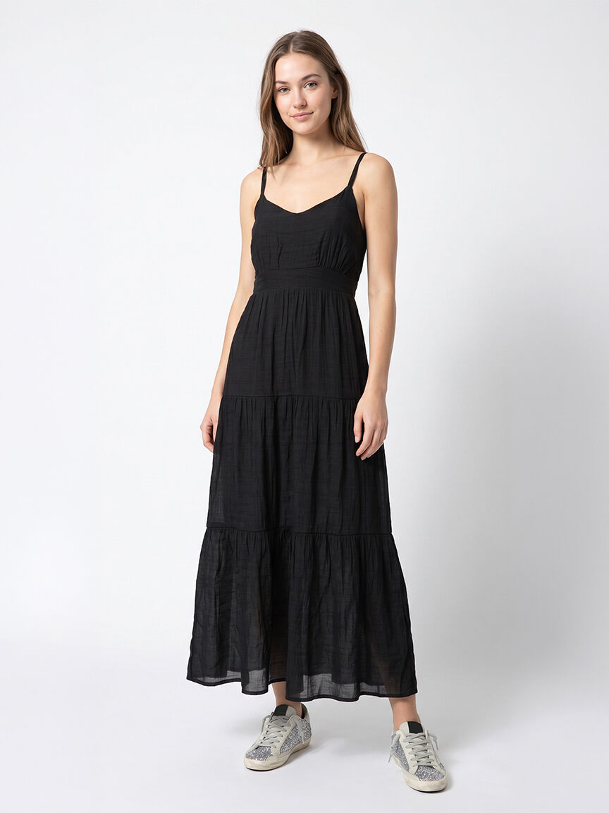 3-tiered maxi dress