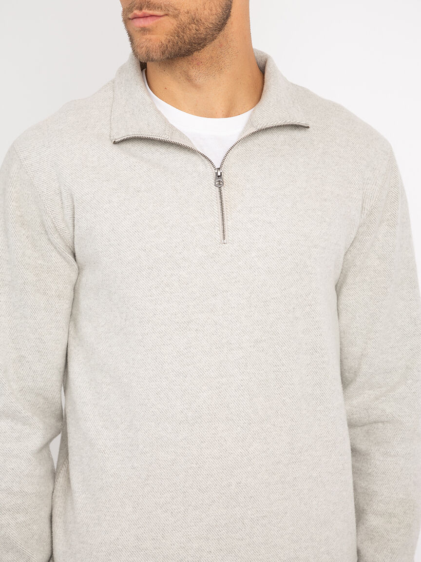 jonas herringbone 1/4 zip sweater Image 5