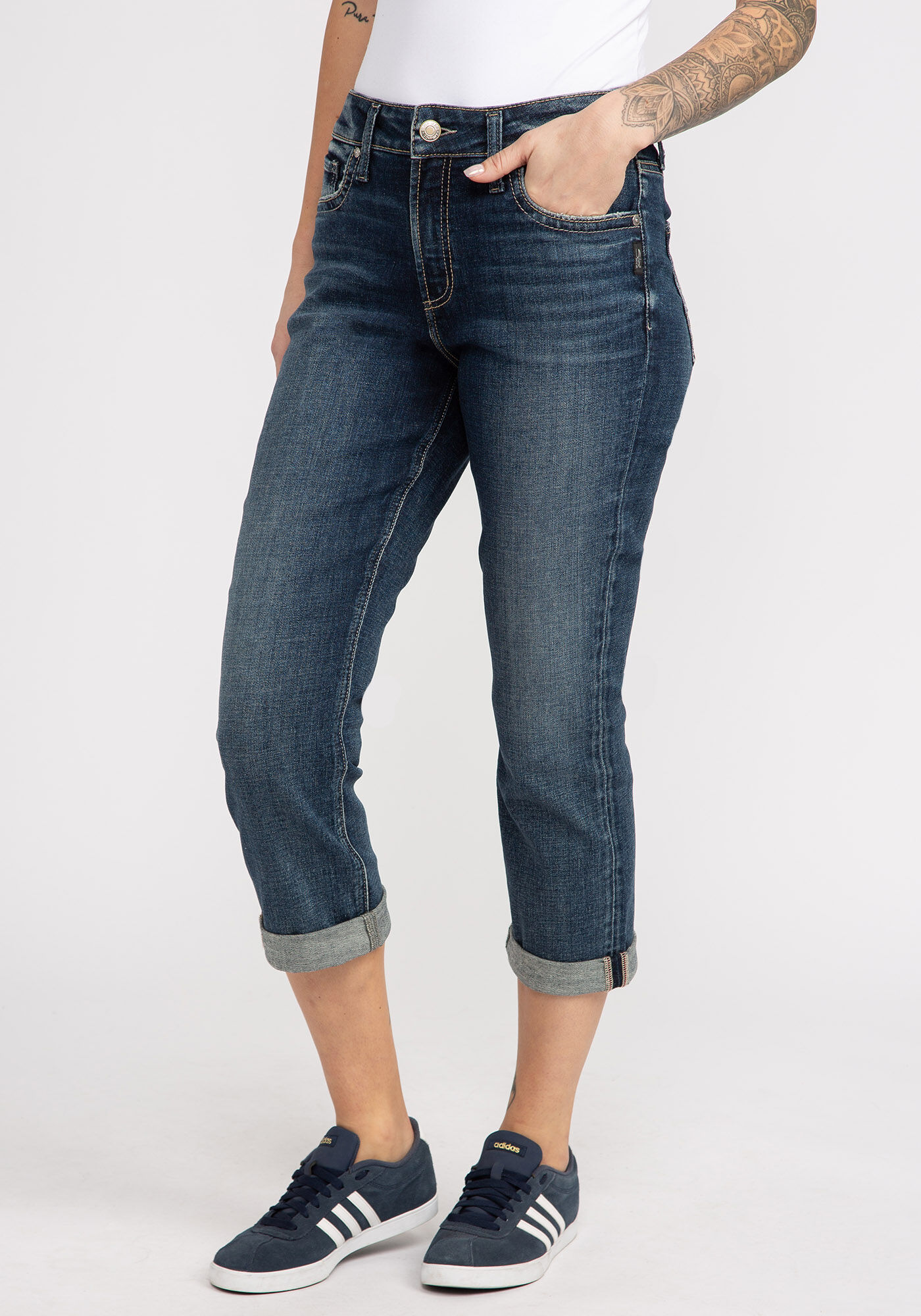 avery high rise capris Image 4