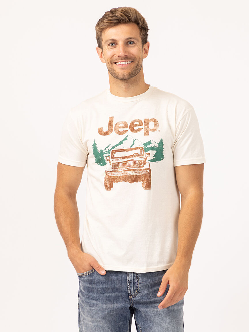 unisex jeep graphic tee