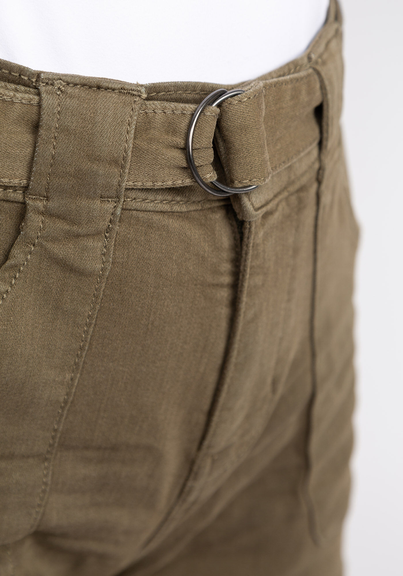 ultra-high rise belted short Image 6