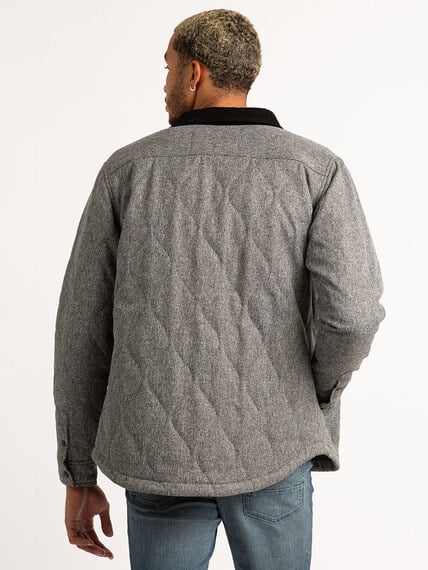 axel quilted shirt jacket Image 4