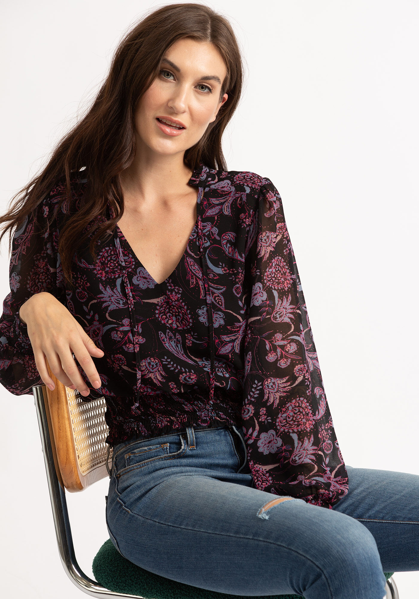 bellatrix v-neck blouse Image 1