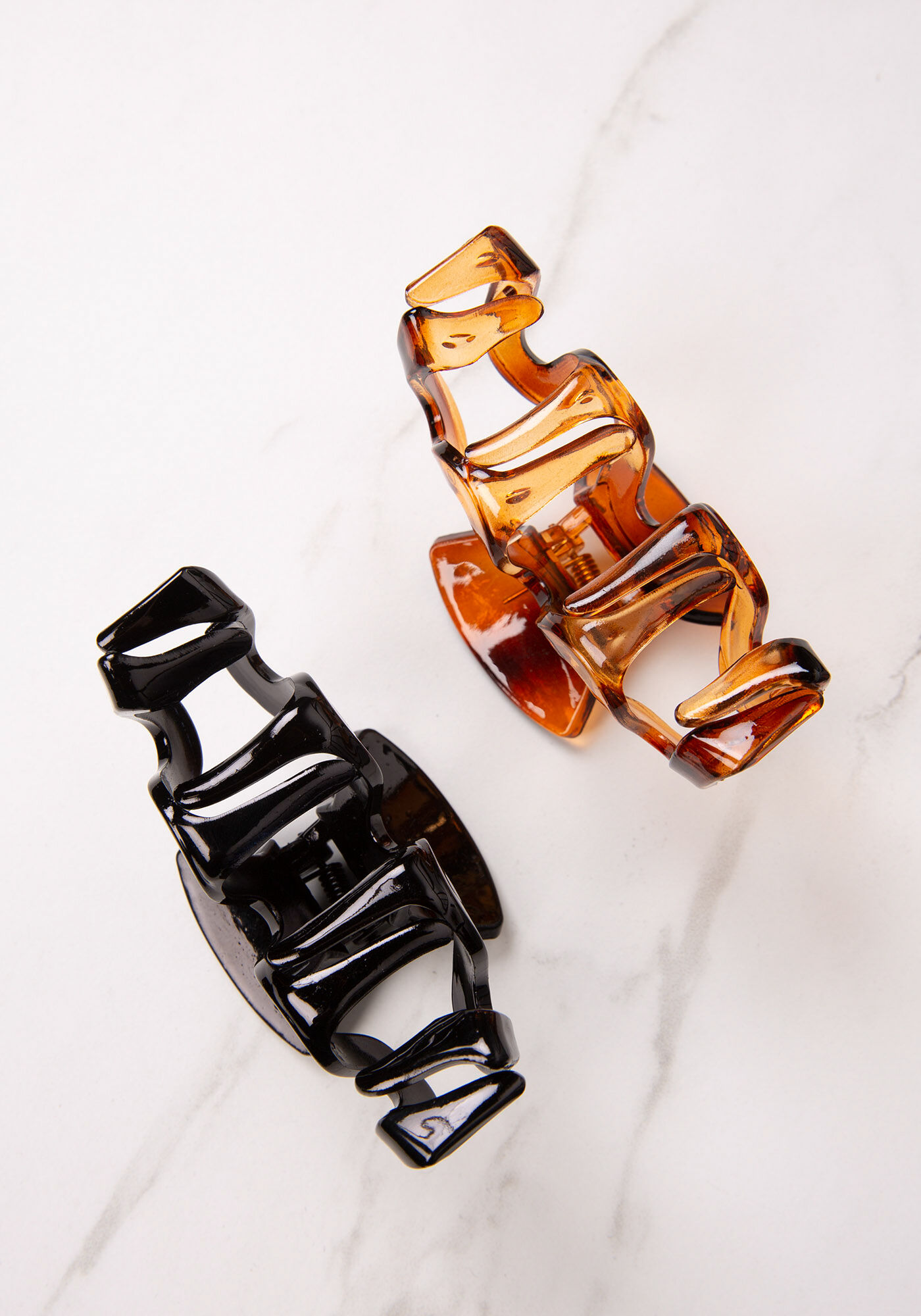 hair 2 pack claw clips Image 3