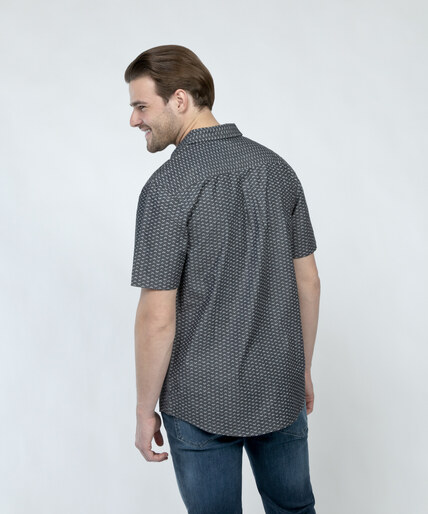 stripe button front shirt wallace Image 2