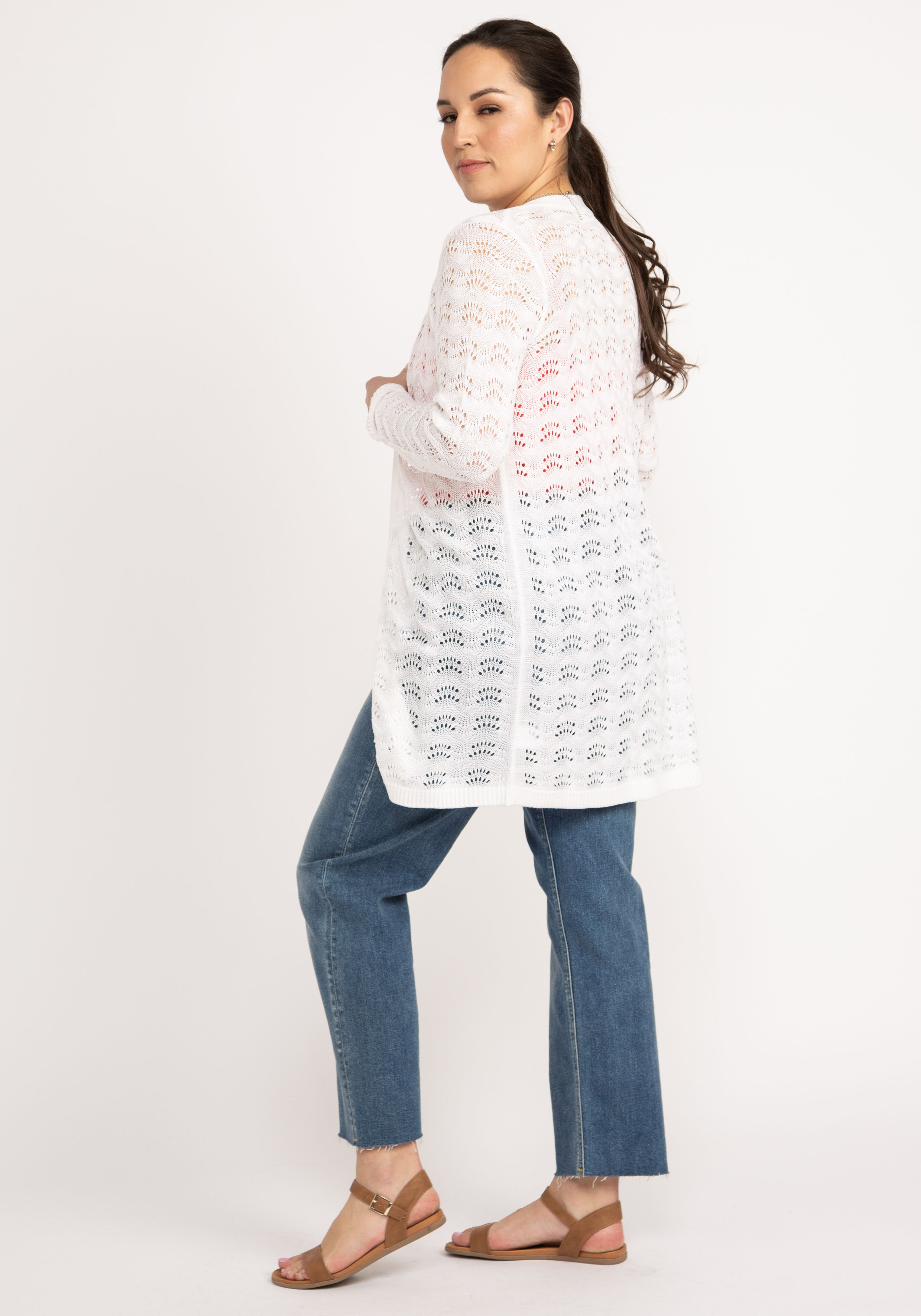 deidre open cardigan Image 2